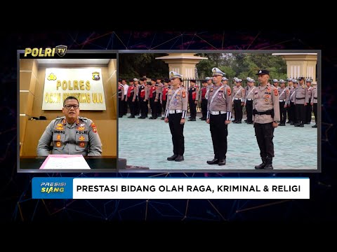 LIVE PERSONEL POLRES OKU BERPRESTASI RAIH PENGHARGAAN