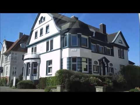 Drive through Gronau in North Rhine-Westphalia to the Dutch border