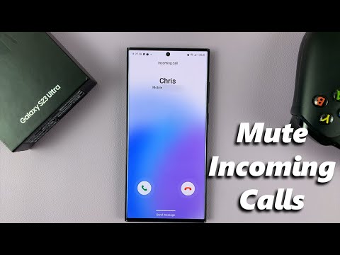 How To Mute Incoming Calls On Samsung Galaxy S23s