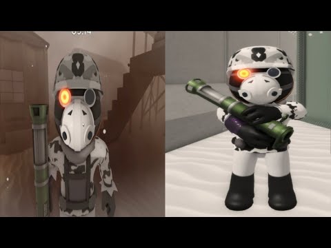Delta Piggy Original vs RP Jumpscare - Roblox Piggy