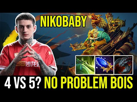 NIKOBABY GYROCOPTER Easy 4 VS 5 Dota 2 Party Ranked