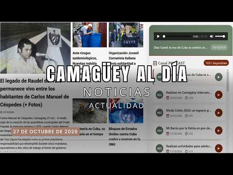 Boletín informativo del 27 de octubre de 2027