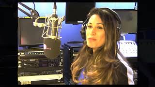 Alesha Dixon Does Punjabi Bhangra in Radio Studio