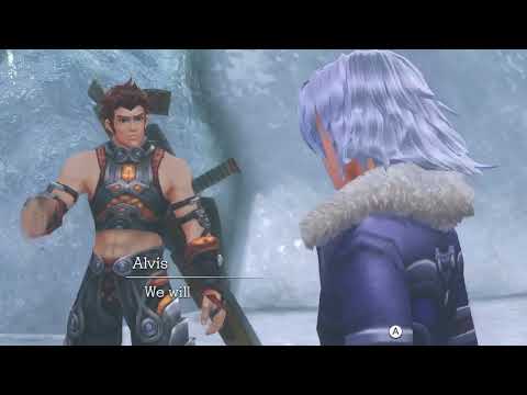 Xenoblade Chronicles Cutscene 118 - The Ice Bound Ruins (Chapter 10)