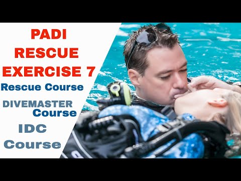 PADI Rescue Diver Exercise 7 - Unresponsive Diver at the Surface