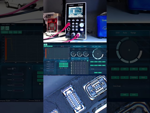 Vídeo relacionado con OWON SPM6103 Fuente de Alimentación CC (0-60V, 0-10A), 2 en 1 Multímetro y Banco de Laboratorio con Pantalla LCD de 2.8 inch, Multímetro Digital 4 1/2