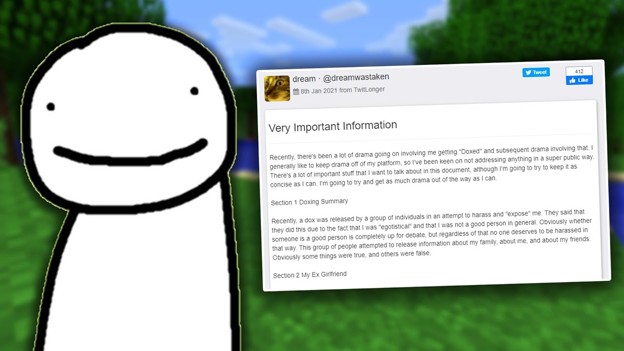 Dream Doesn't Deserve To Get Doxxed...