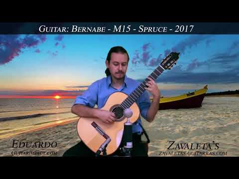 2017 Paulino Bernabe Model 15 (Spruce) Concert Classical Guitar