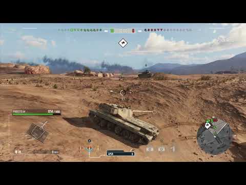 Progetto 54 destroys 4 tanks in Kasserine (World of Tanks) - PS4