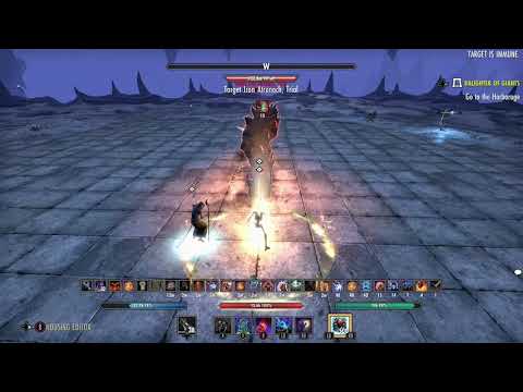 ESO - [Greymoor] 120.6k dps Magicka Necromancer (calculated from 2:54 time) Thrassian Cheese