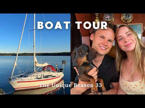 Boat Tour of Our Unique 33 Ft Sailboat Taking Us from Sweden to the Mediterranean