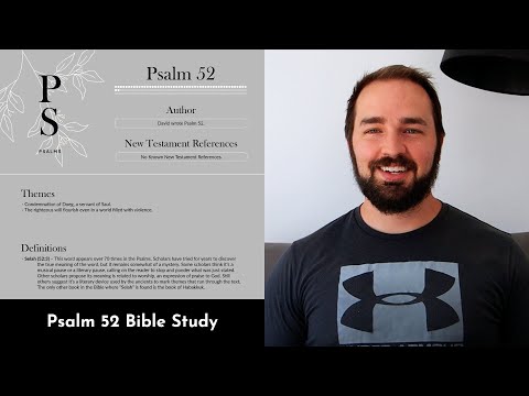 Psalm 52 Summary: 5 Minute Bible Study