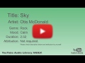 Sky Otis McDonald Rock Calm YouTube Audio Library BGM