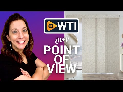 Graywind Manual Sliding Panels 100% Blackout Privacy Panel Track Blinds Wand Control Window Blinds for Patio Sliding Glass Door Large Windows Width Up to 153 - WTI product video review