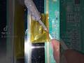 SMART WAY TO DETACH LED LCD TV DRIVERS Panelrepair Microsoldering Electronics