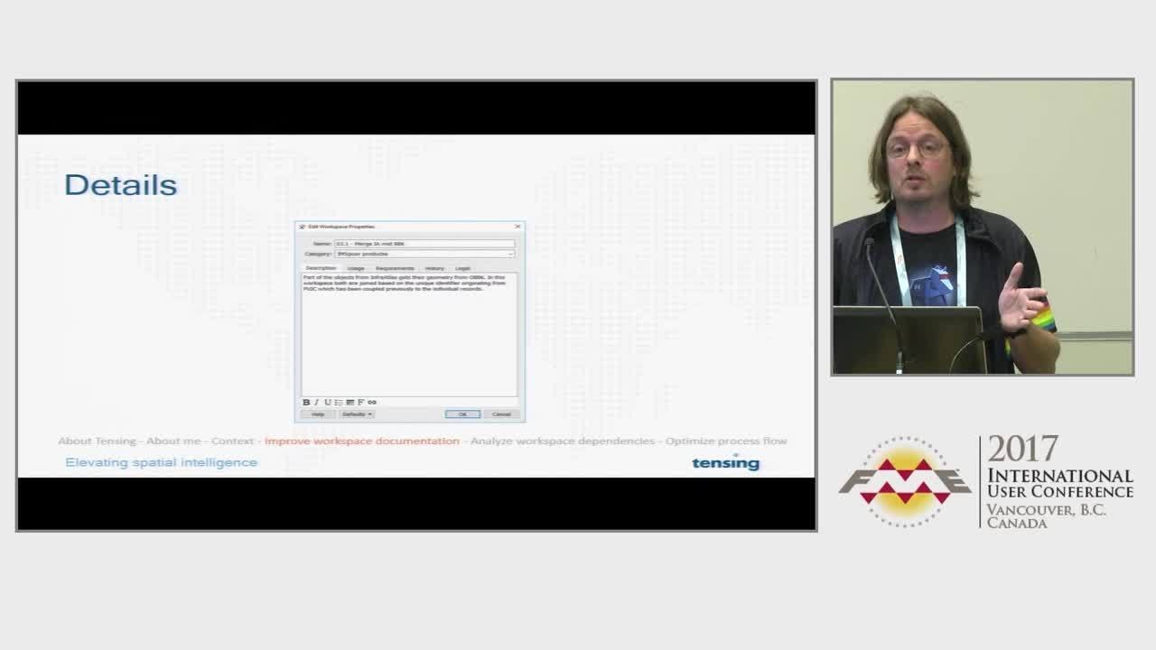 The WorkspaceReader - Manage FME Using FME - FME UC 2017
