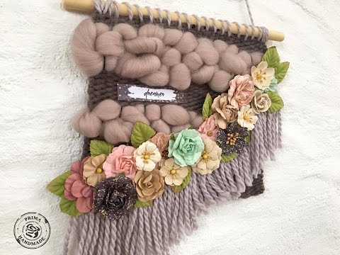 Prima DT CHA sneak peaks wild and free floral weaving