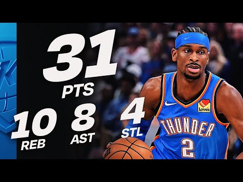 SGA Drops STUFFED THE STAT SHEET vs Grizzlies | December 22, 2025