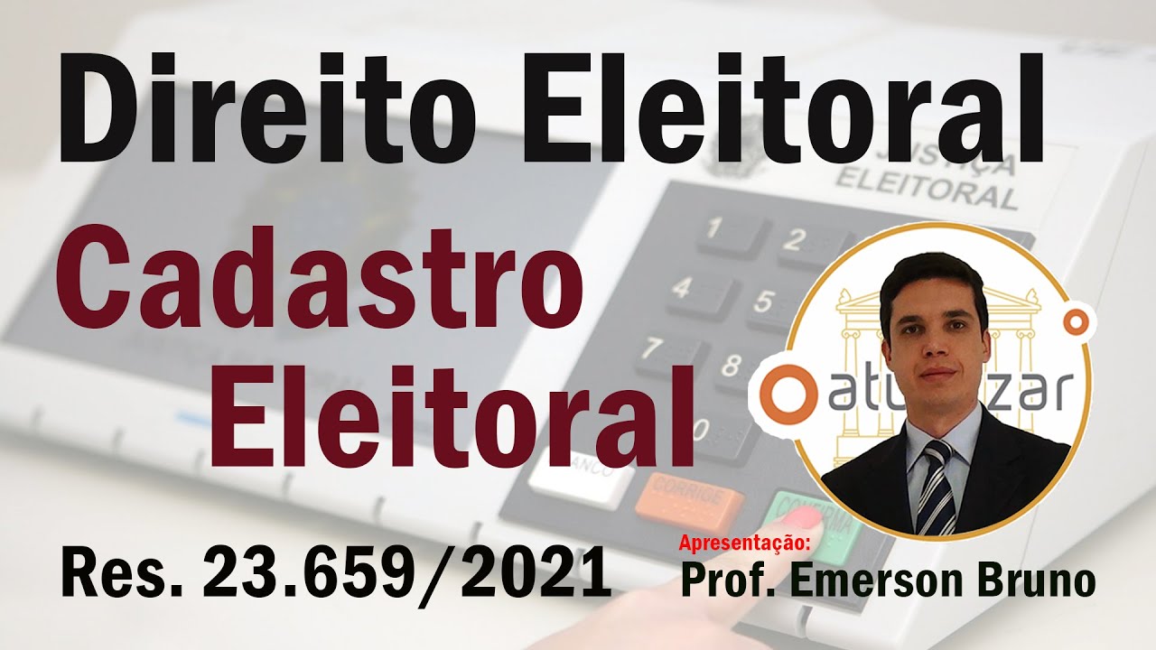 Res. 23.659/2021 - Arts. 11 a 17 (Aquisição e Exercício dos Dir. Políticos)