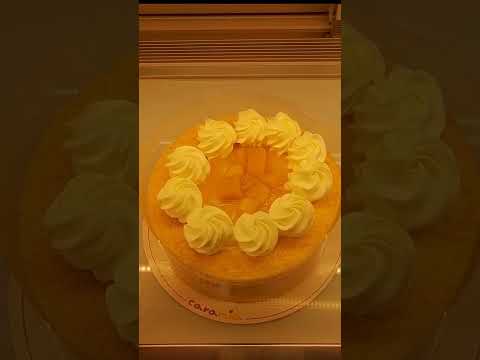 Mango cream pie|cake