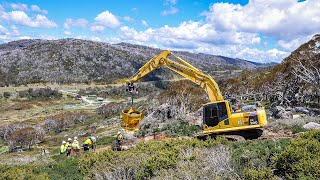 Construction of the NEW Leichhardt Chairlift is in full swing!