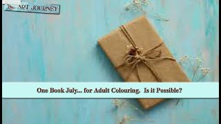 One Book July... for Adult Colouring - Is it Possible?  |  Shop My Stash July 2023