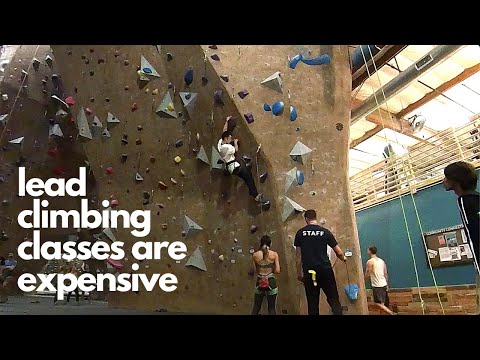 How I learned to Lead without paying for a class (includes indoor lead climb test footage)