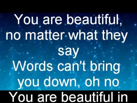 China Anne McClain Beautiful-Lyrics