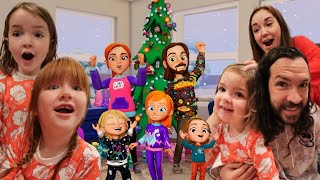 CRAZY CHRiSTMAS MORNiNG with Adley Niko and Navey!! a Special Day with Family! new games & fun toys