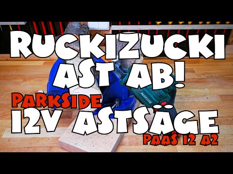 12V Akku-Astsäge Säbelsäge PAAS 12 A2 von  PARKSIDE®