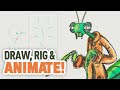 From Sketch To Animation By Rhys Thomas Using Moho Tools