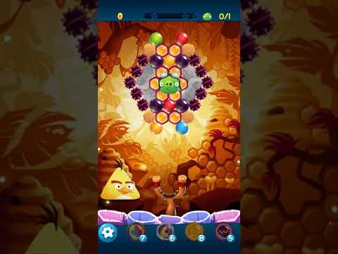 Angry Birds POP Bubble Shooter - Level 124 Gameplay Android walkthrough