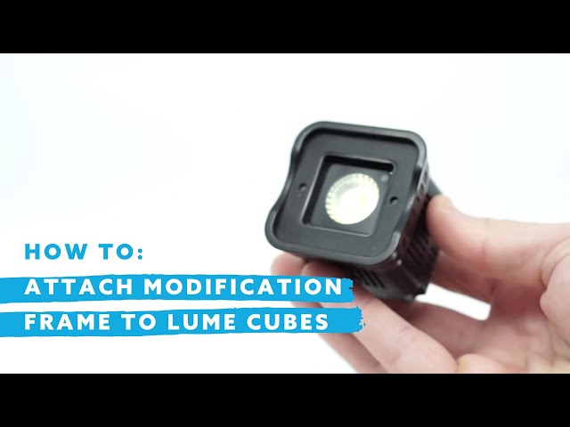 Video Teaser für How to Attach the Modification Frame to Lume Cubes