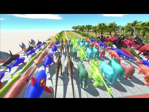 Colored All Units Championship - Animal Revolt Battle Simulator