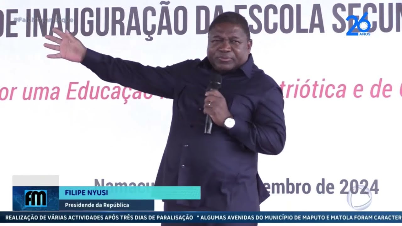 Assista Na íntegra o Fala Moçambique 30/11/2024