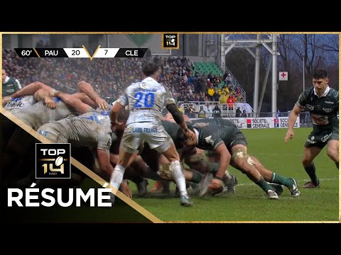 TOP 14 Saison 2024-2025 J15 - Résumé Section Paloise - ASM Clermont