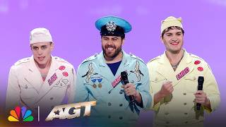 Sirqus Alfon Delivers a High-Energy Digital Acrobatics Spectacle | AGT thumbnail