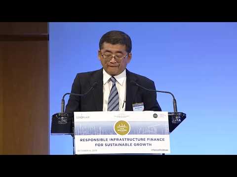 Paris INFRAWEEK 2018 – Keynote address by Masamichi KONO
