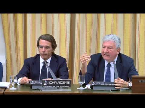 Aznar responde a Rufián (ERC) | Comisión Financiación PP