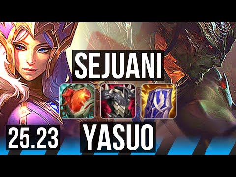 SEJUANI vs YASUO (MID) | EUW Diamond | 25.23