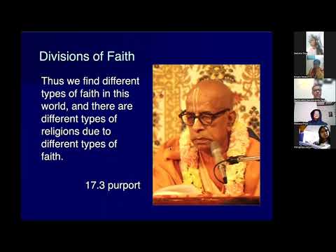 Bhakti Sastri - Unit 3 - BG Chapter 17  - 21 June 2023