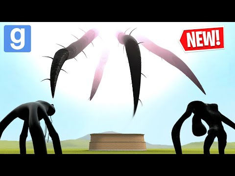 SKY TENTACLES 🐙 NEW TREVOR HENDERSON CREATURE! (Garry's Mod Sandbox) | JustJoeKing
