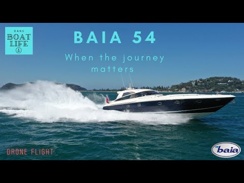 2001 Baia 54 - Drone flight with Dan Jones