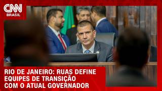 Vídeo: Ricardo Couto oficializa transição de governo do RJ para Douglas Ruas | CNN 360°