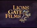 Lions Gate Films Home Entertainment With Avalanche HE Music Nelvana