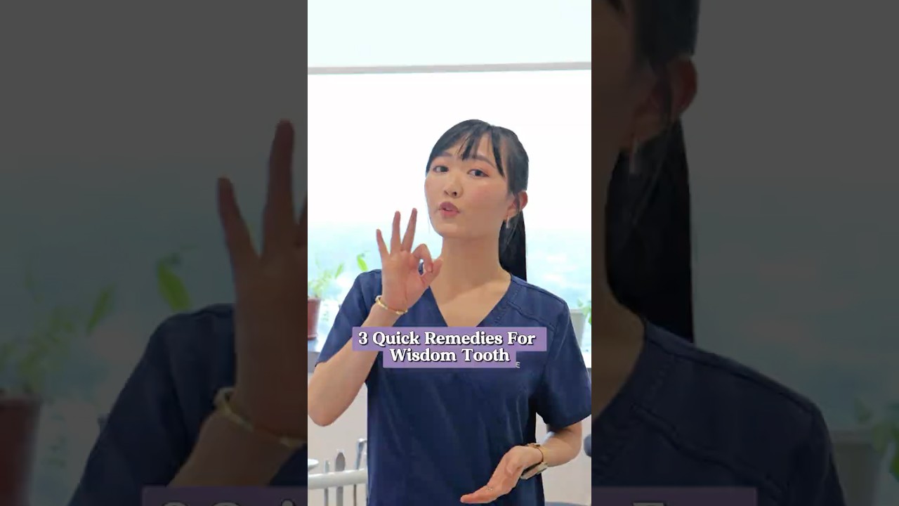 3 quick remedies for wisdom tooth pain