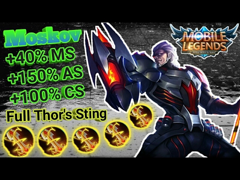 Old Moskov 100% Critical Rate - 6x Thor's Sting (Old CR Items)