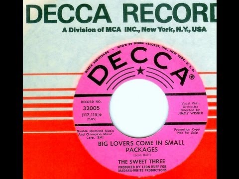 Sweet Three - BIG LOVERS COME IN SMALL PACKAGES  (1966)