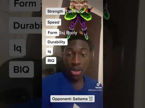 Broly vs Saitama‼️ #anime #shorts