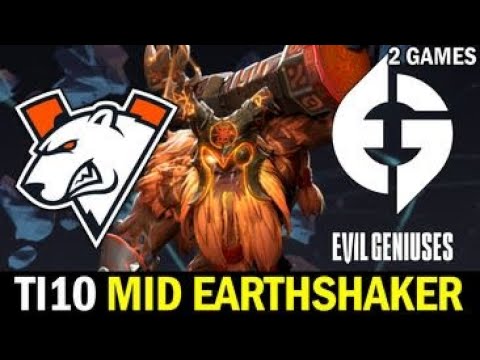 EG vs VP — Unexpected Mid Earthshaker on TI10